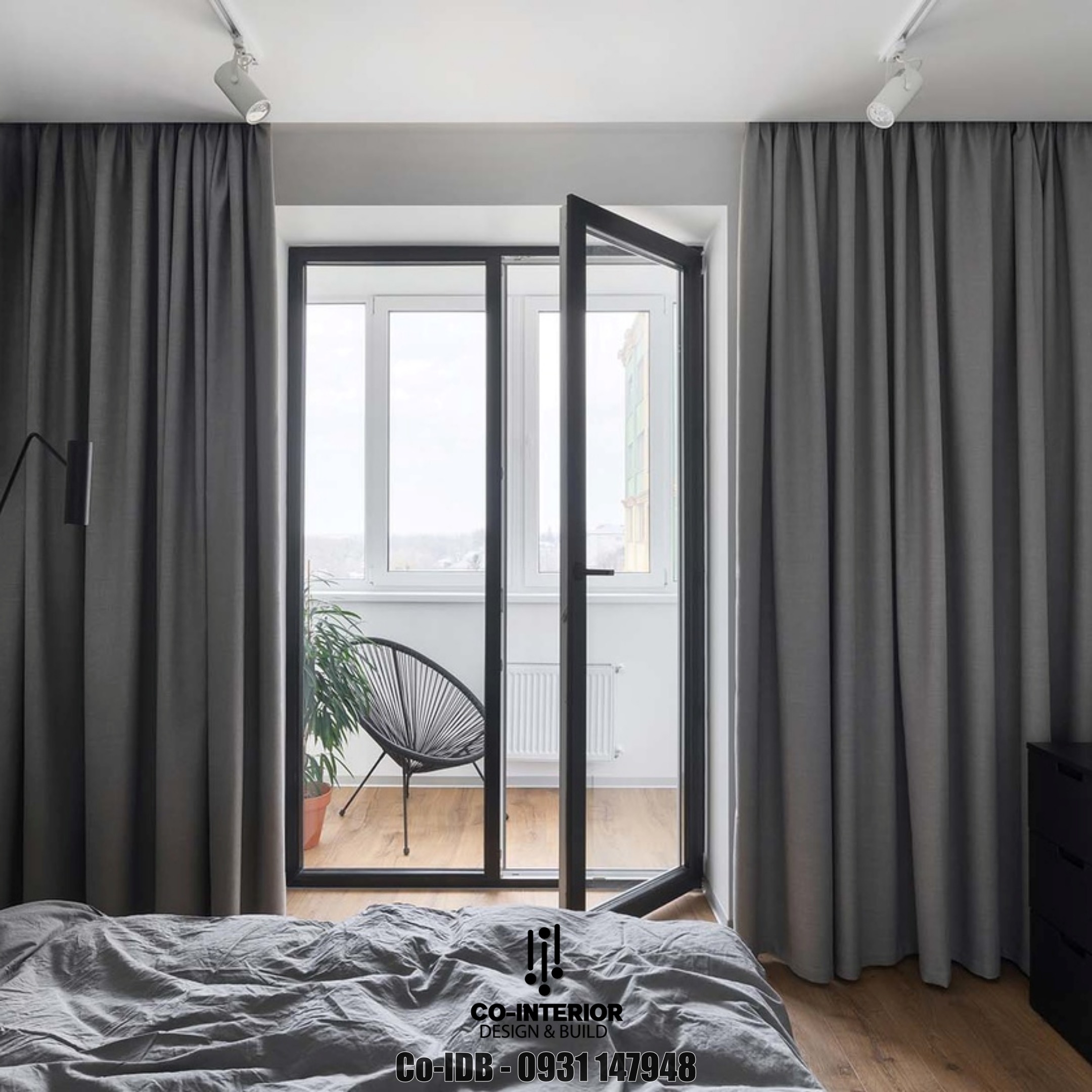 balcony với nguồn sáng dồi dào