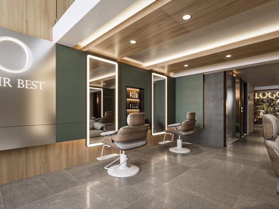 Thiết kế thi công salon tóc
