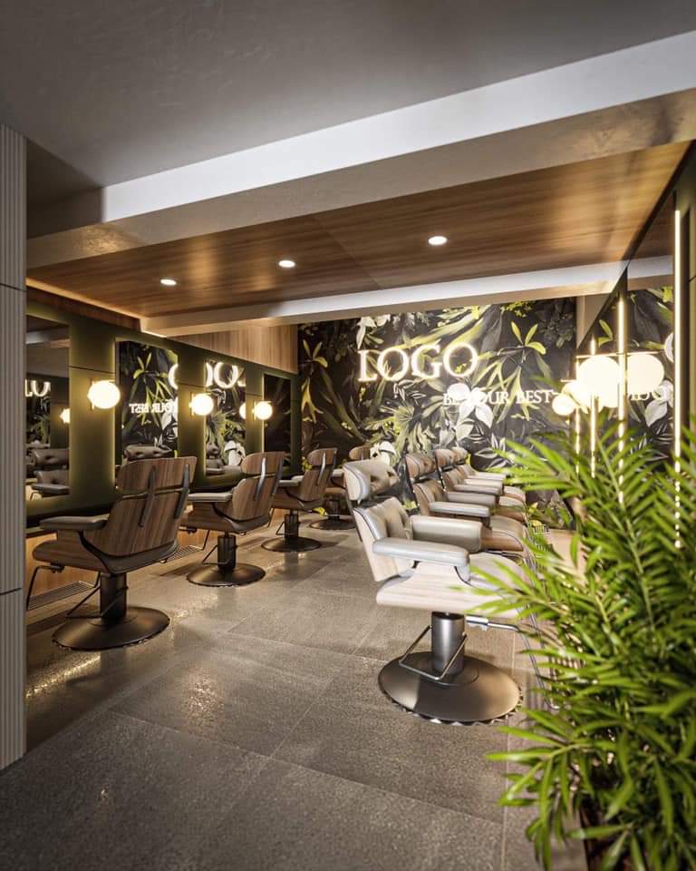 Thiết kế thi công salon tóc