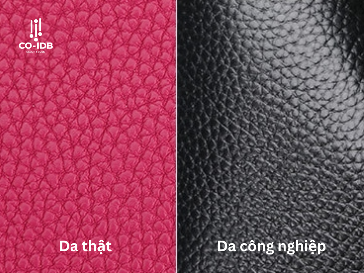 Da thật có nhiều đặc tính khác biệt với da công nghiệp