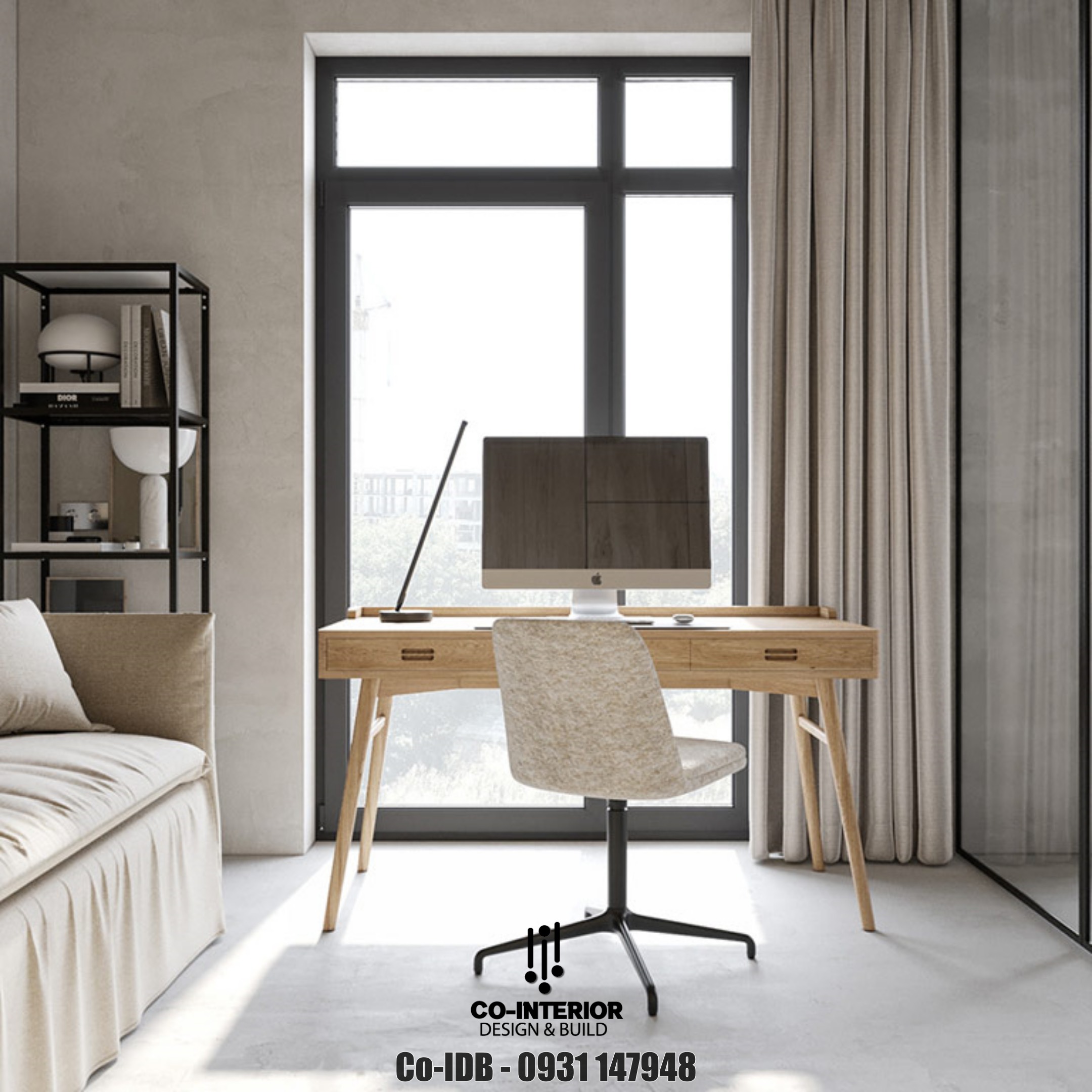 thiết kế góc làm việc đẹp