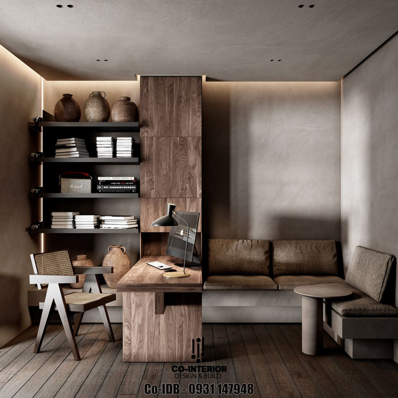 góc làm việc đơn giản