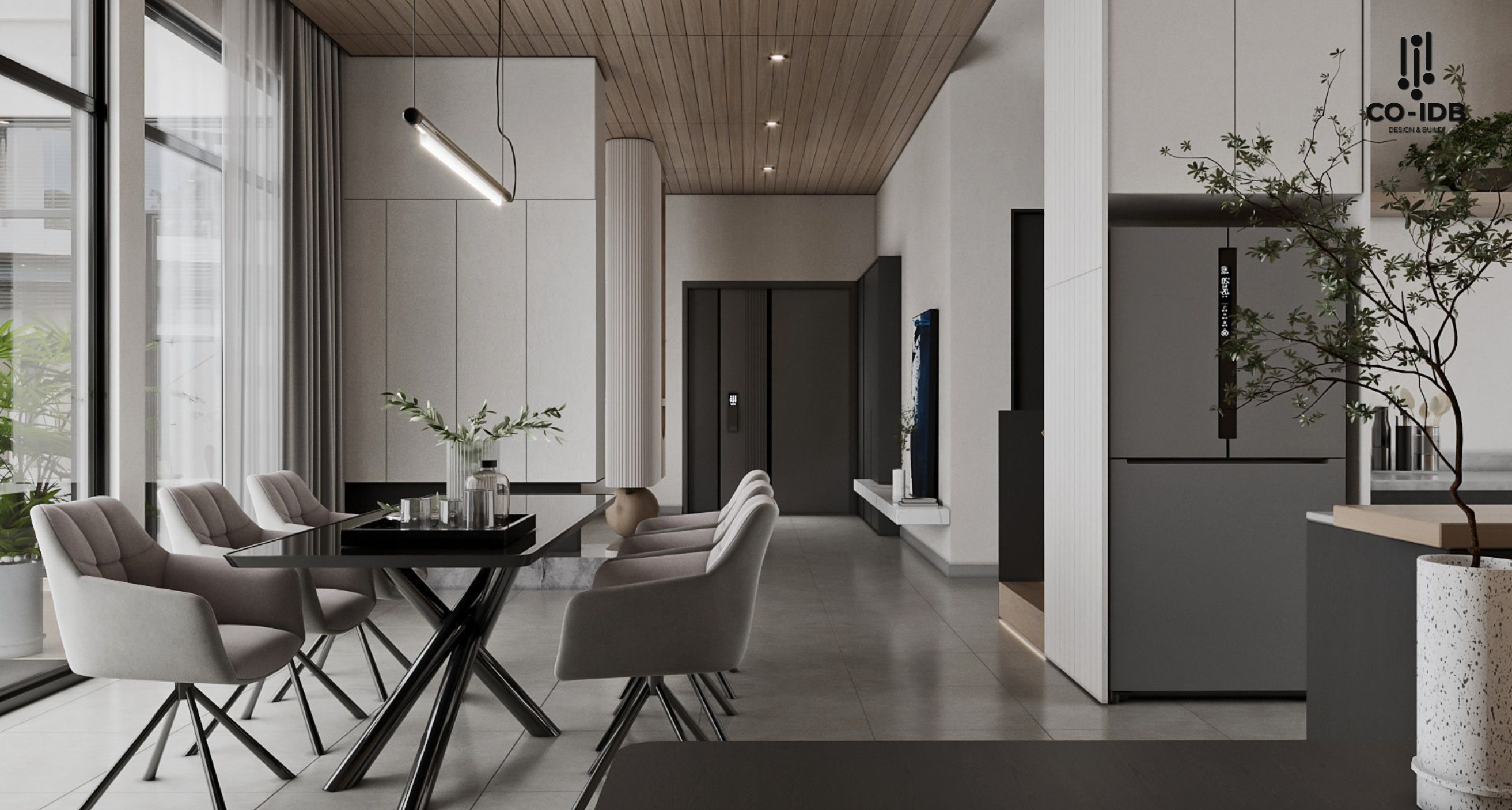 Phong cách thiết kế nội thất thô mộc