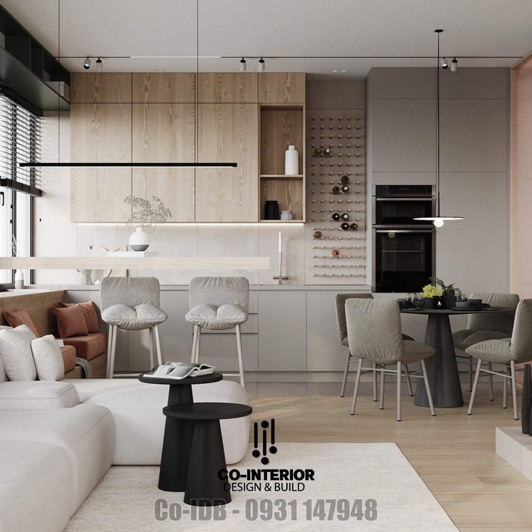 thiết kế nội thất chung cư phong cách đương đại