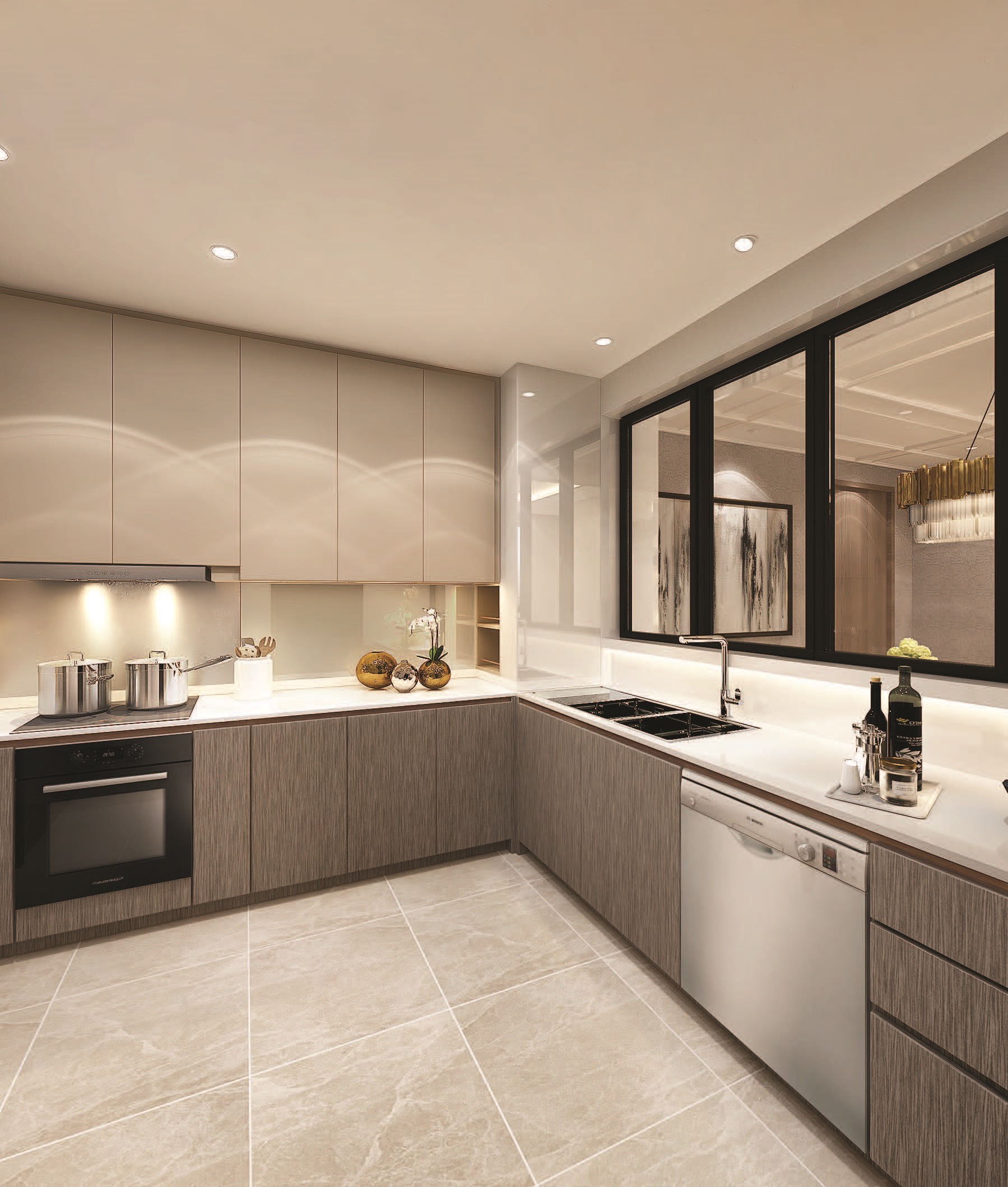 thiết kế nội thất chung cư phong cách sang trọng