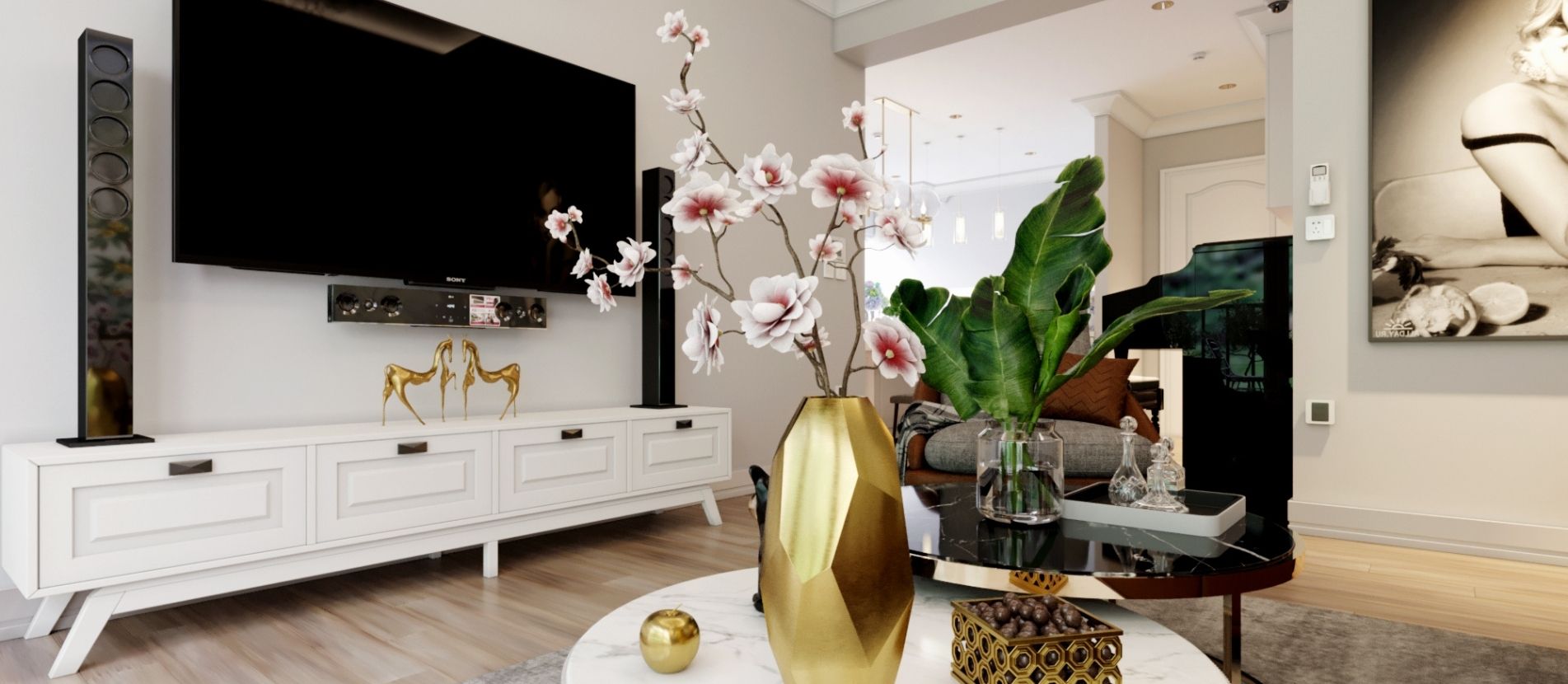 thiết kế thi công nội thất chung cư quận 7