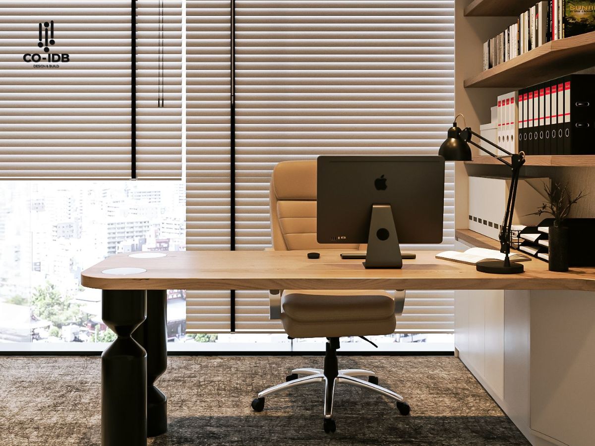 Kết hợp đèn bàn LED một cách tối ưu giúp môi trường làm việc thoải mái