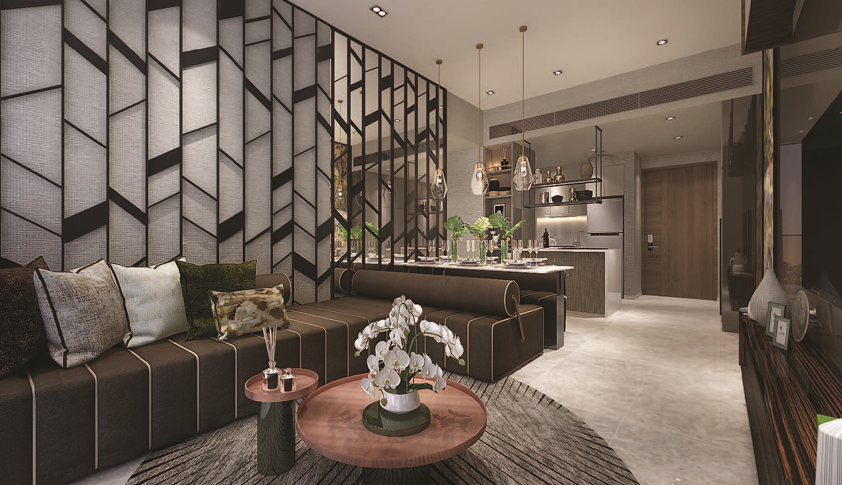 thiết kế nội thất chung cư phong cách sang trọng