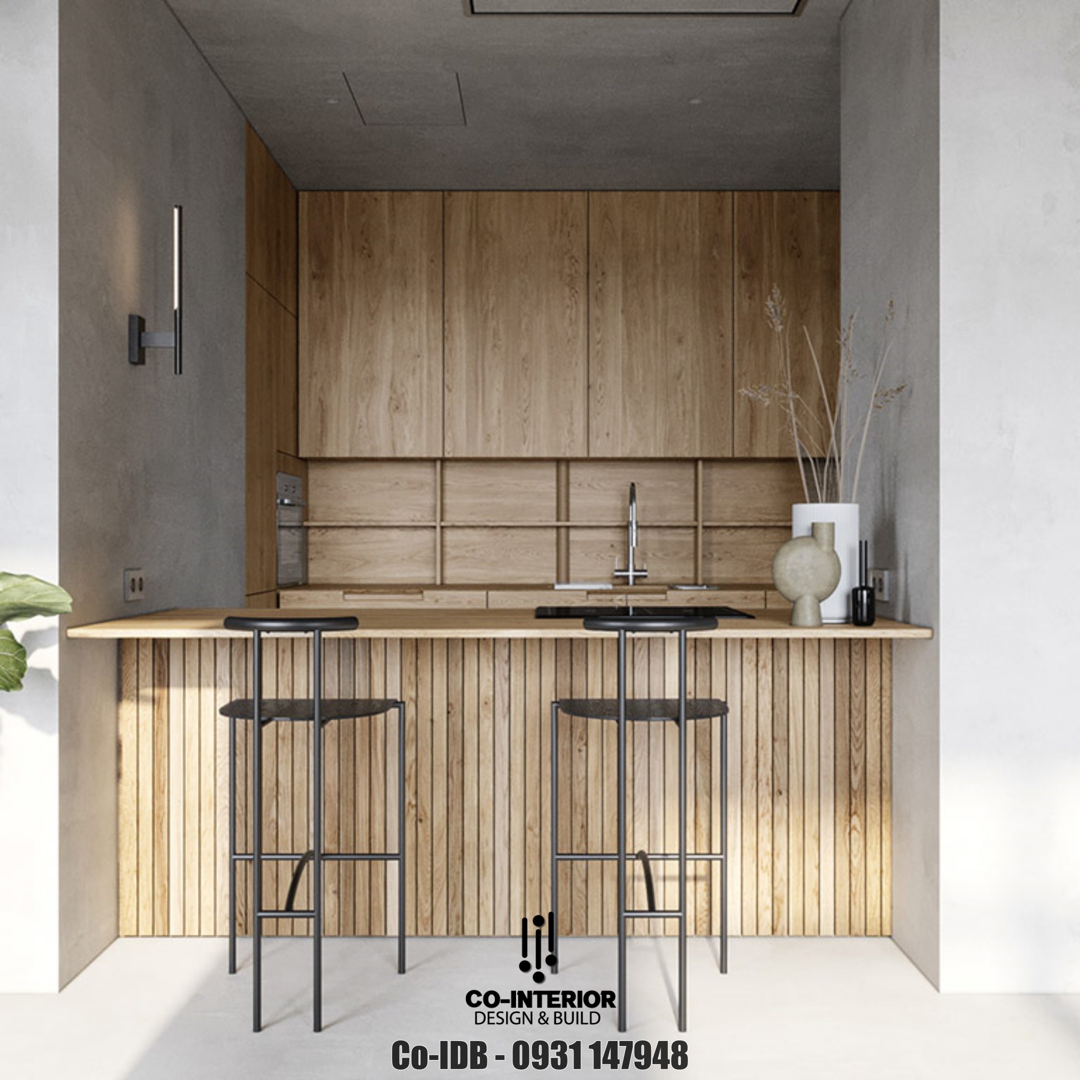 thiết kế quầy bar đơn giản