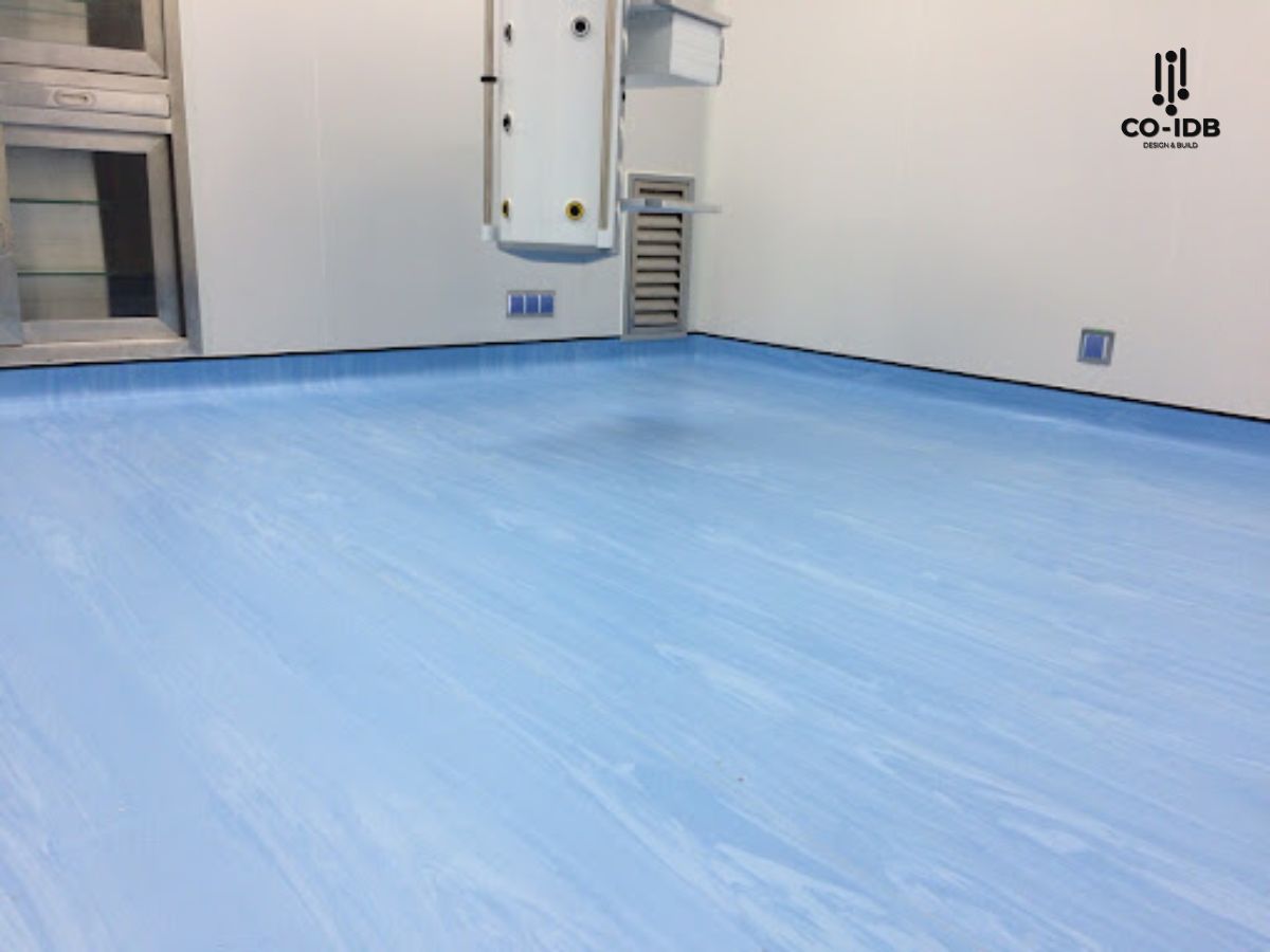 Sàn Vinyl kháng khuẩn phù hợp với các không gian đề cao sự sạch sẽ