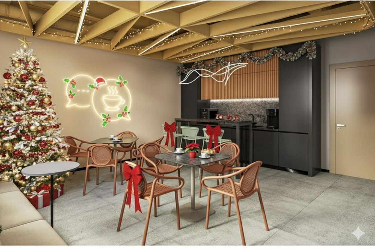 Mẫu tham khảo trang trí Noel cho pantry