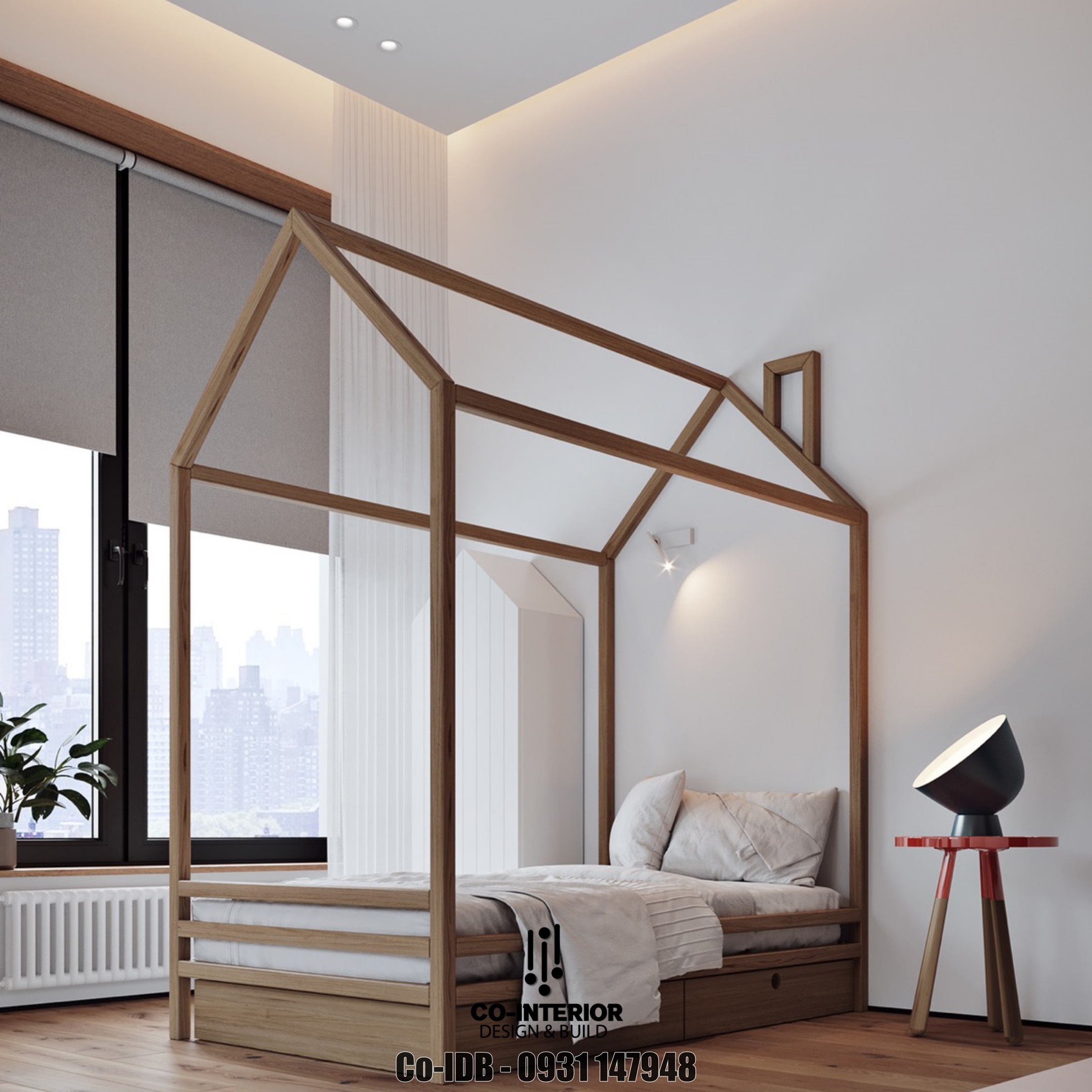 thiết kế nội thất sử dụng vật liệu thân thiện môi trường