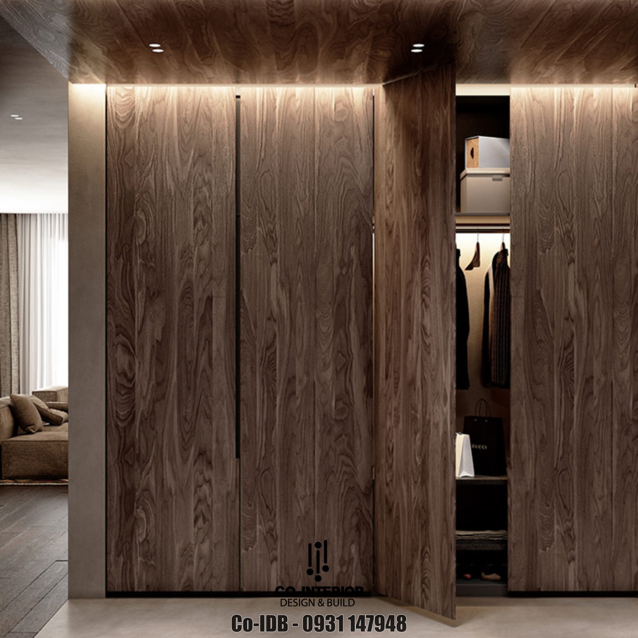 tủ quần áo chất liệu gỗ