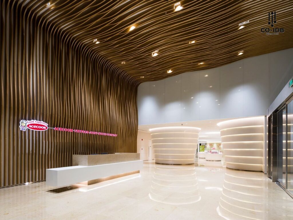 Văn phòng 600m2 hiện đại, tiện nghi