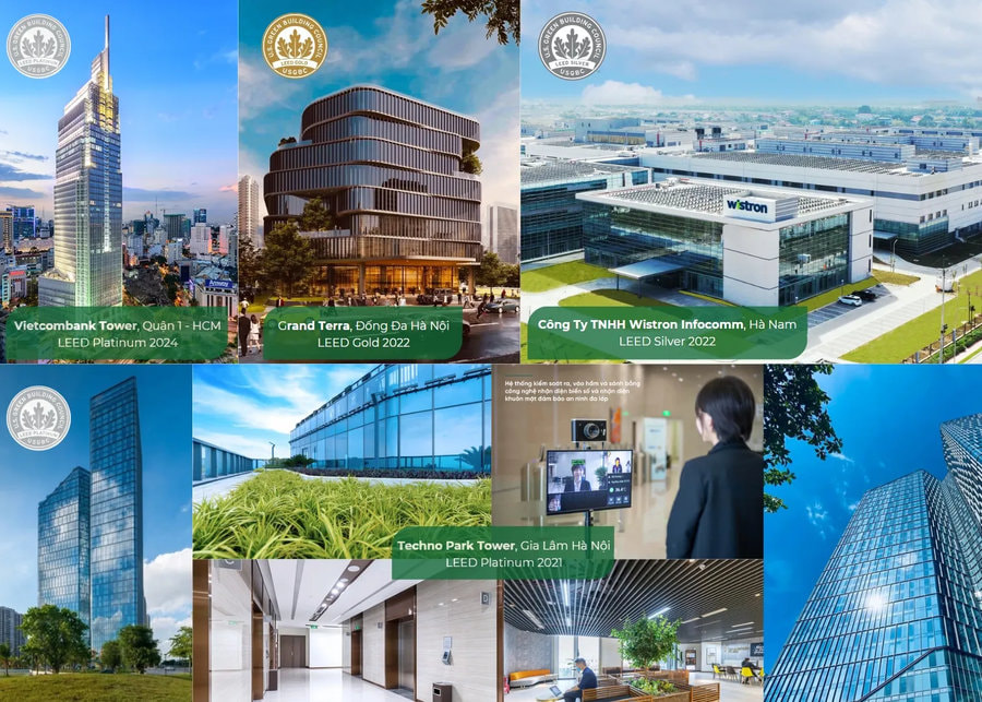 Những yếu tố ảnh hưởng đến chi phí đạt chứng chỉ LEED cho văn phòng tại Việt Nam