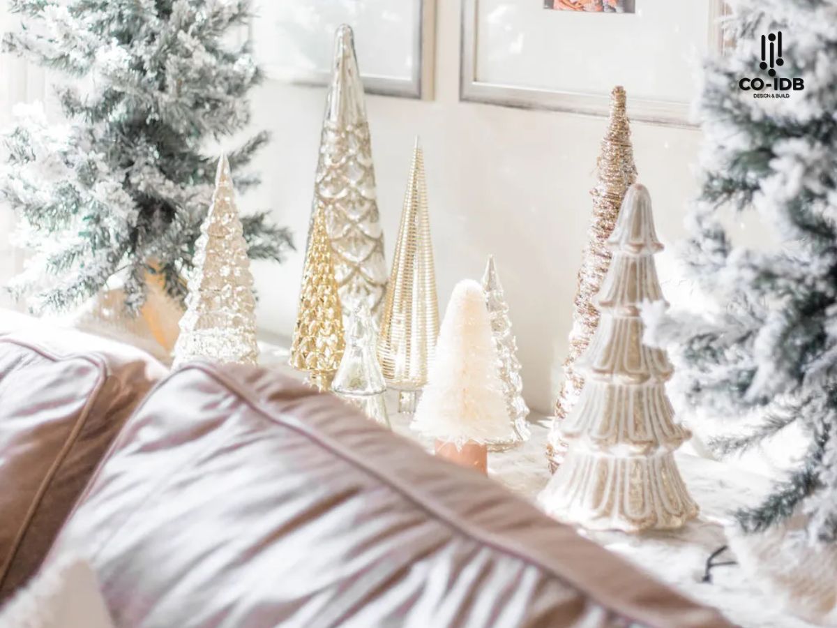 Trang trí văn phòng theo chủ đề White Christmas đầy thơ mộng