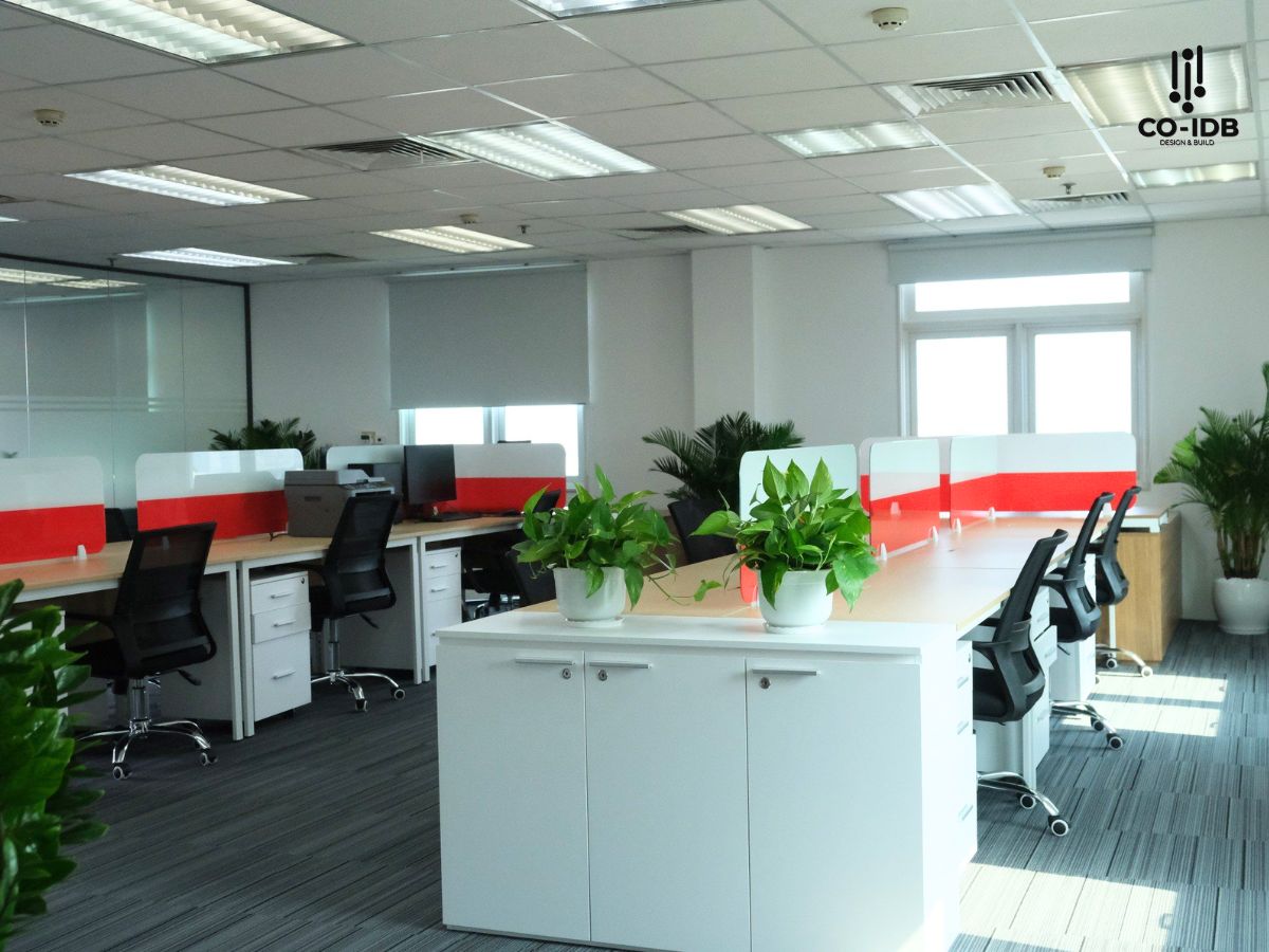 Cây xanh trong văn phòng hiện đại