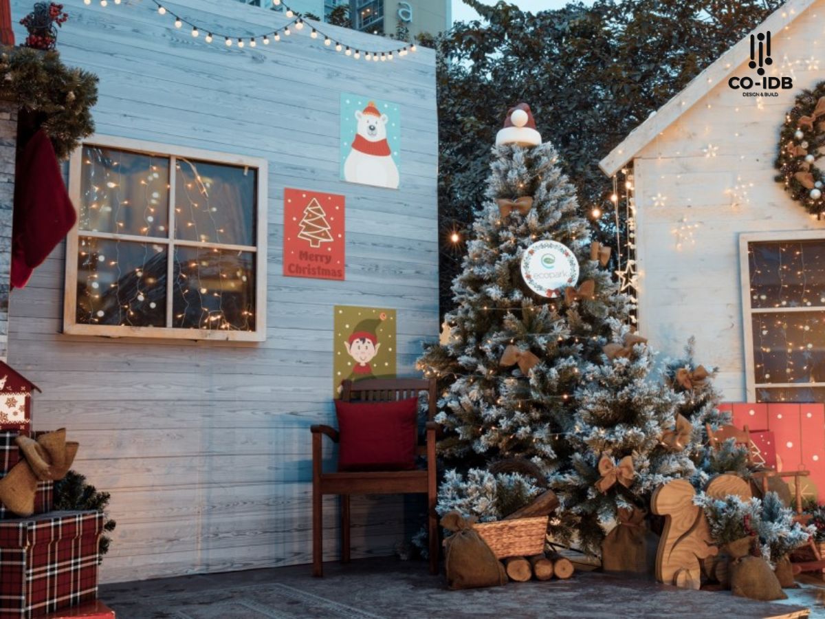 Trang trí Noel phong cách Bắc Âu đơn giản nhưng gần gũi, hiện đại