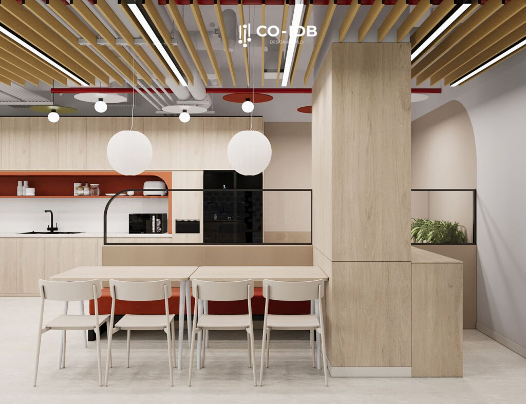Mẫu không gian pantry nhỏ với hệ bếp chữ I giúp tối ưu diện tích