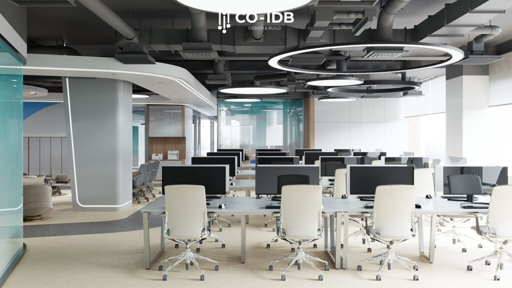 Mẫu thiết kế văn phòng Coworking theo phong cách hiện đại vô cùng đẹp mắt