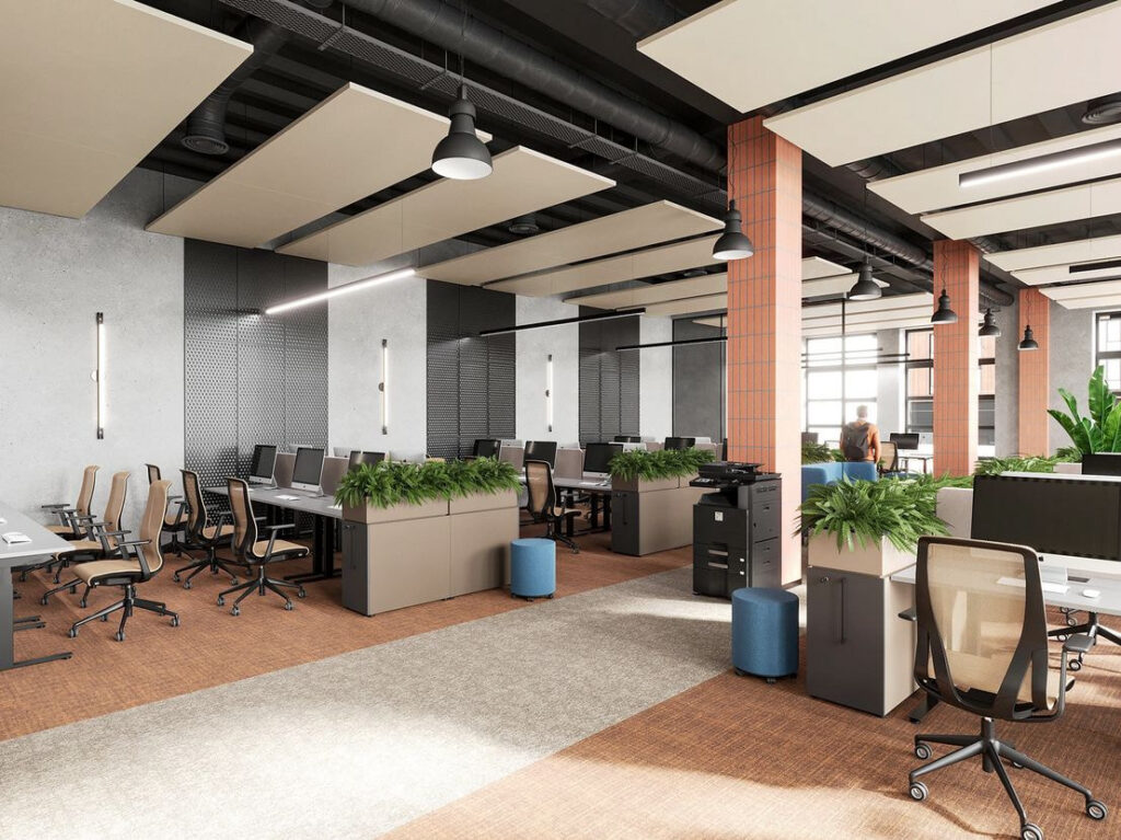 Văn phòng công ty nước ngoài thường thiết kế theo hướng mở