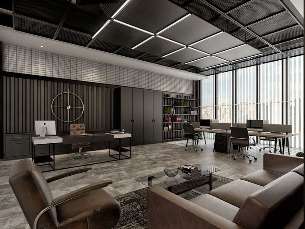 Mẫu thiết kế văn phòng đại diện tại Việt Nam theo phong cách Luxury đầy sang trọng