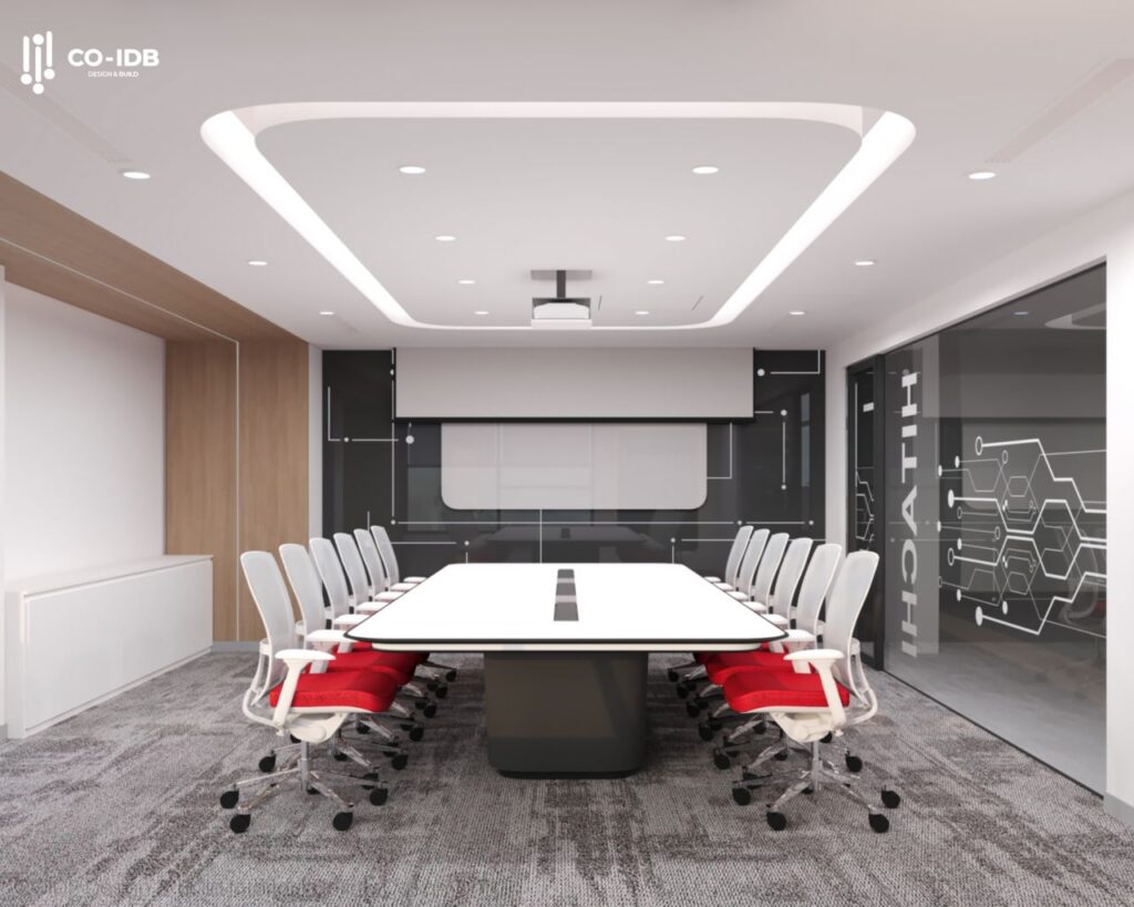 Thiết kế phòng họp chính hiện đại, sang trọng