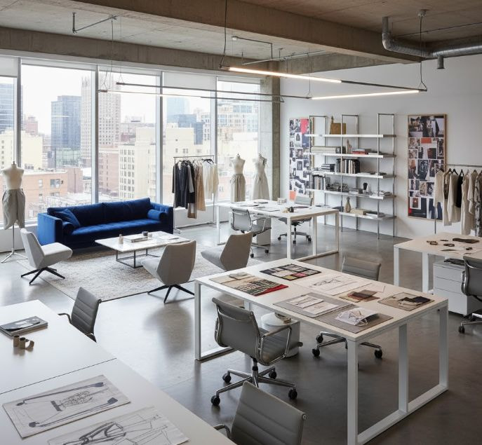 Thiết kế văn phòng mở giúp nhận sự dễ dàng trao đổi và có tính kết nối hơn