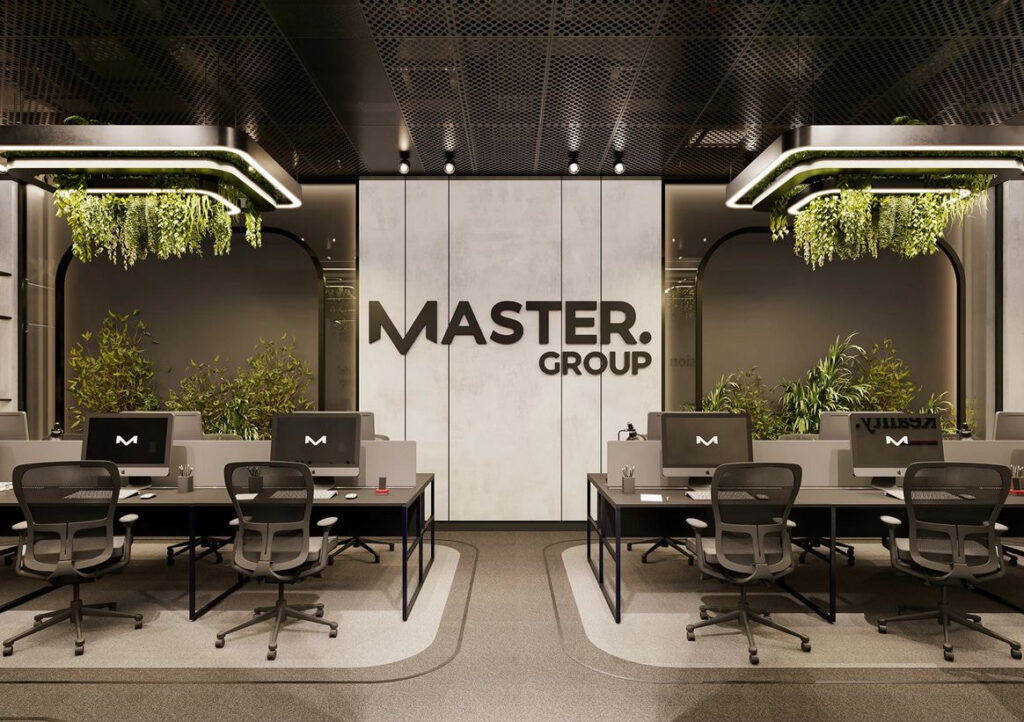 Mẫu văn phòng công ty thời trang theo phong cách hiện đại vô cùng đẹp mắt