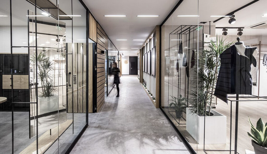 Những điểm nổi bật cần biết khi thiết kế văn phòng công ty thời trang