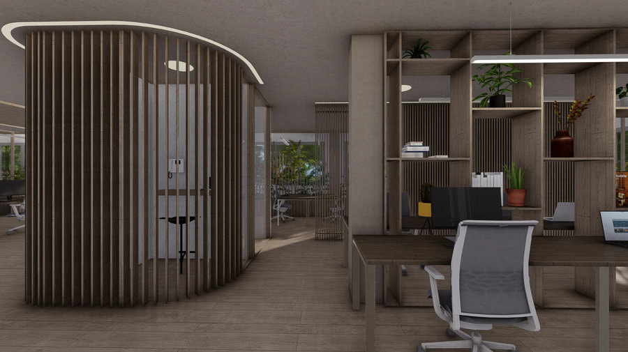 Thiết kế văn phòng ưa sinh học mang lại vô vàn lợi ích cho doanh nghiệp