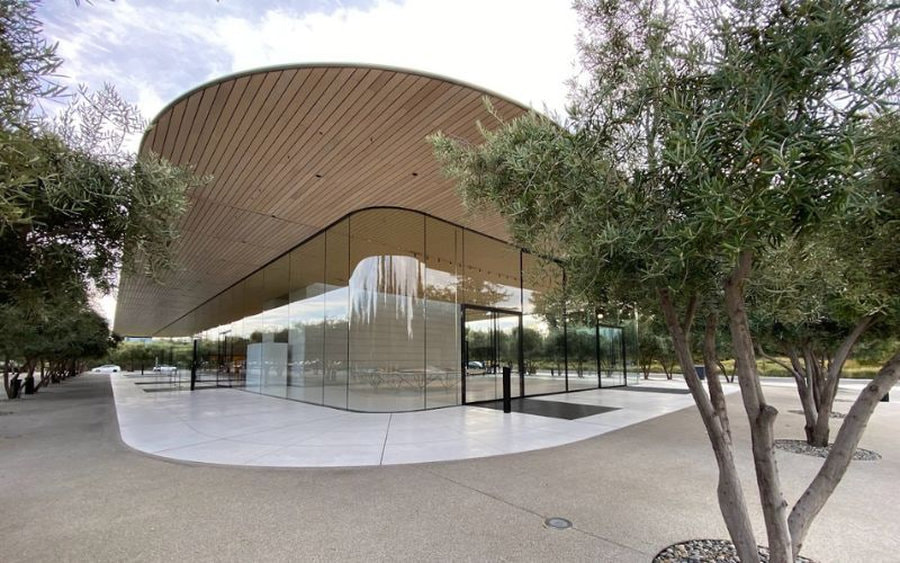 Tổng thể văn phòng làm việc Apple tại Mỹ cực kì ấn tượng