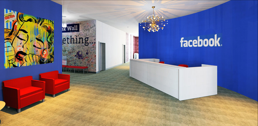 Khám phá trụ sở văn phòng làm việc Facebook cực ấn tượng