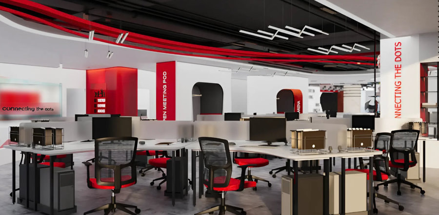 Khám phá các thiết kế văn phòng làm việc Garena tại Việt Nam