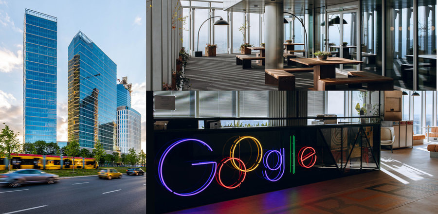 Trụ sở văn phòng tại Ba Lan mang đậm vẻ năng động, hiện đại