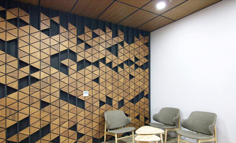 Không gian trao đổi vô cùng chuyên nghiệp với lối thiết kế theo phong cách hiện đại