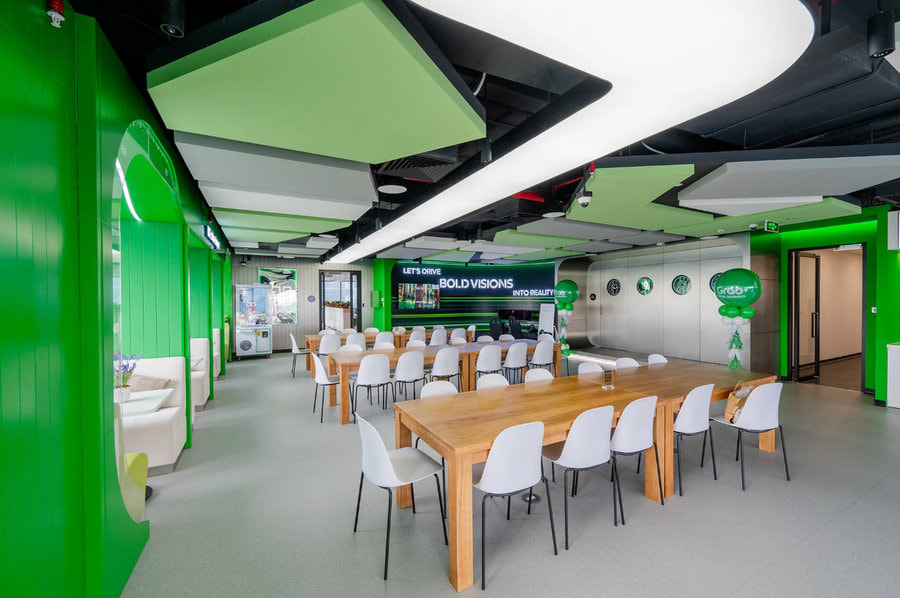 Tham khảo các thiết kế trụ sở văn phòng làm việc Grab trên thế giới